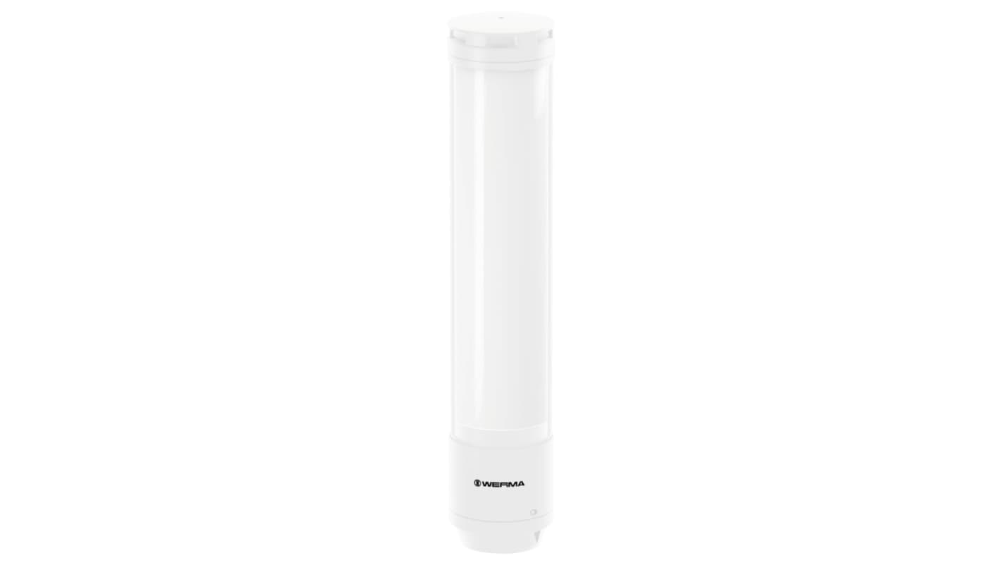 Werma eSIGN Series Siren Signal Tower, 15 Lights, 24 V, Base Mounting, Tube Mounting