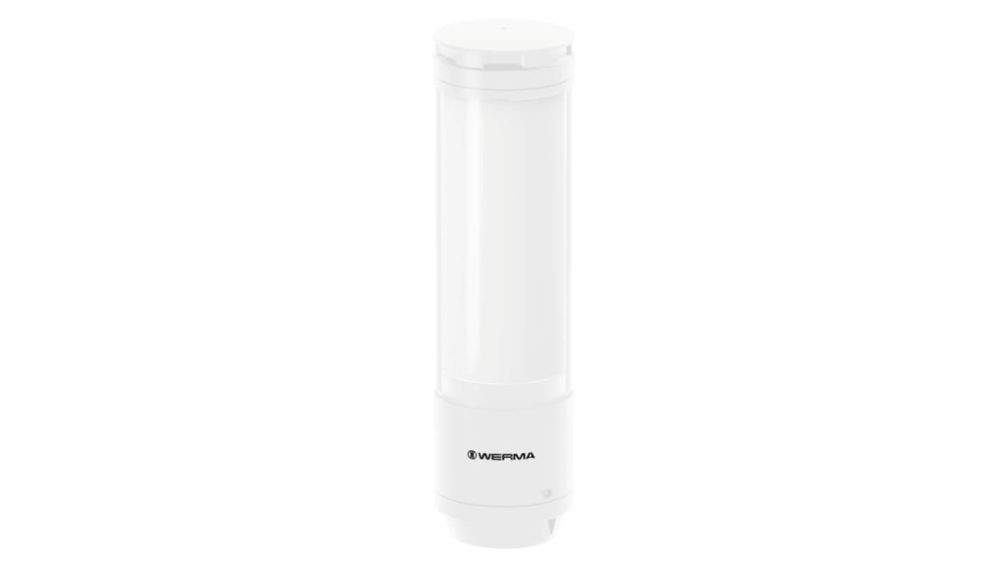 Werma eSIGN Series Siren Signal Tower, 9 Lights, 24 V, Base Mounting, Tube Mounting