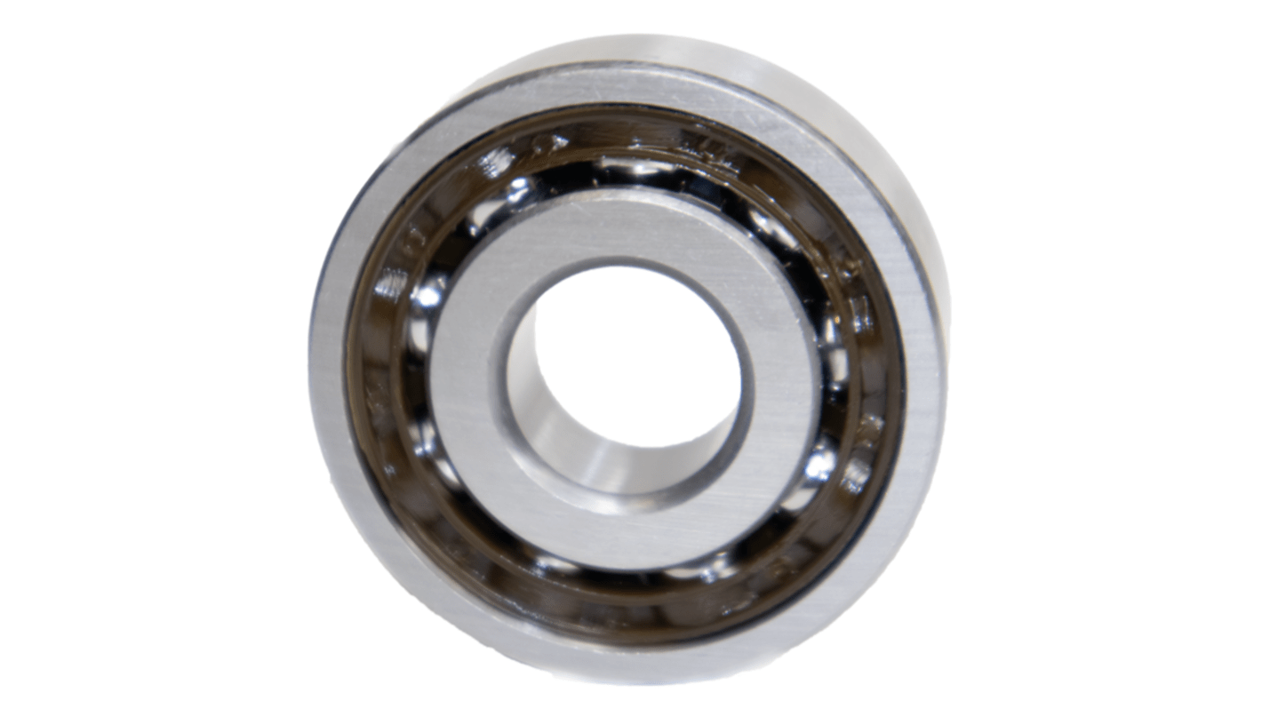 RS PRO Double Row Angular Contact Ball Bearing- Open Type 15mm I.D, 35mm O.D