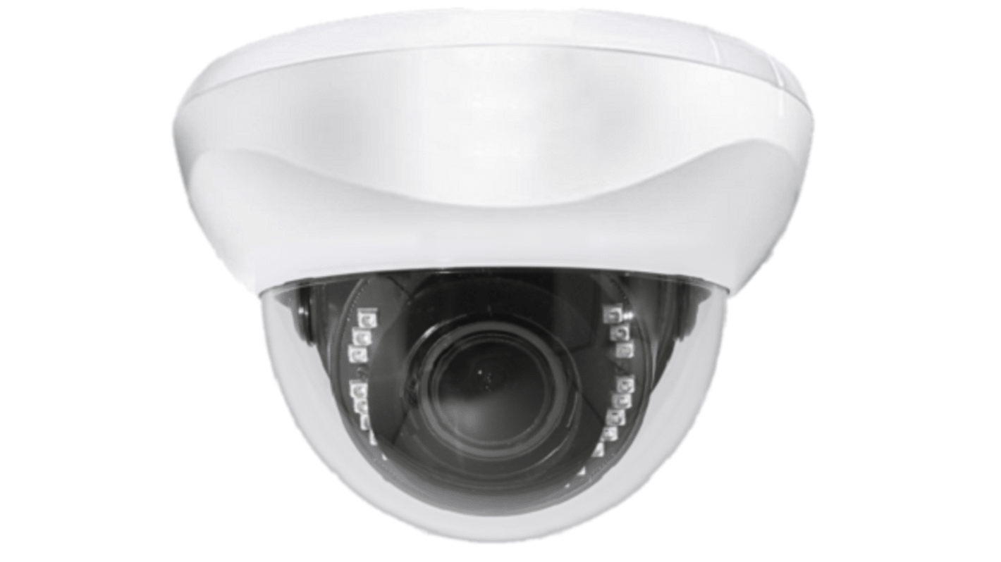 RS PRO Analogue Indoor IR Mains Powered CCTV Camera, 2688 x 1944pixels Resolution