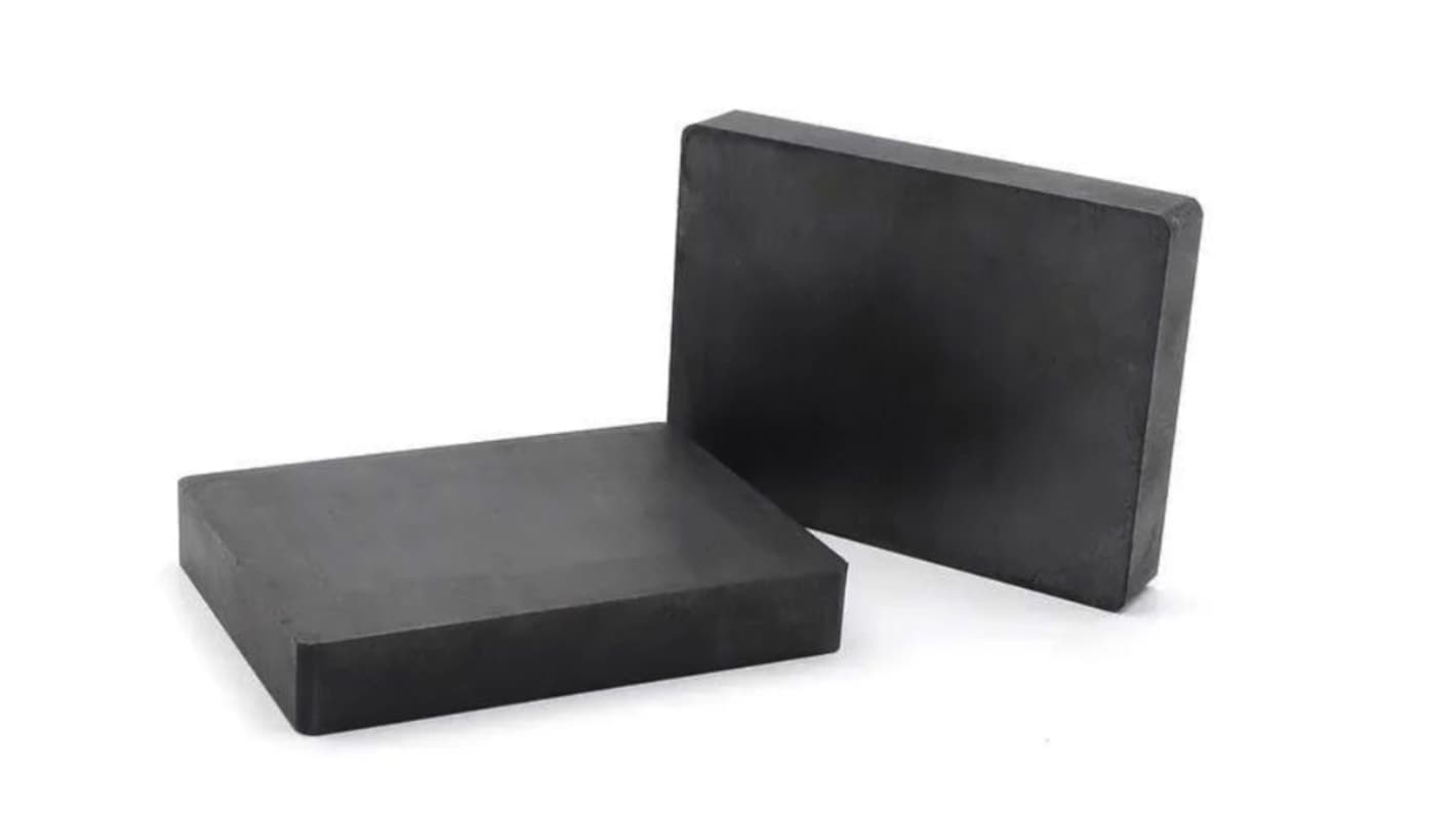 RS PRO Block Magnet 10mm Ferrite