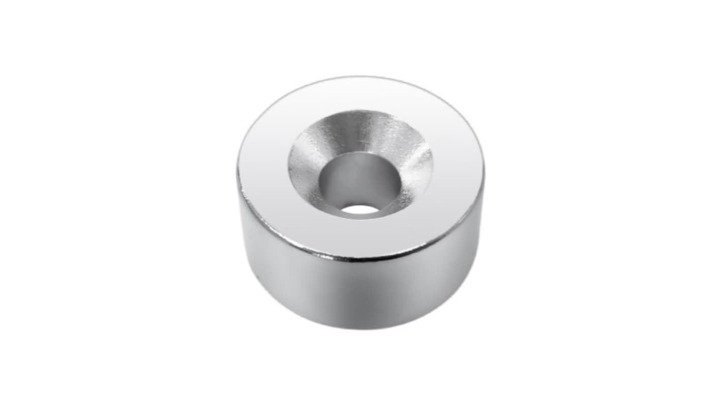RS PRO Neodymium Magnet, Length 10mm, Width 10mm
