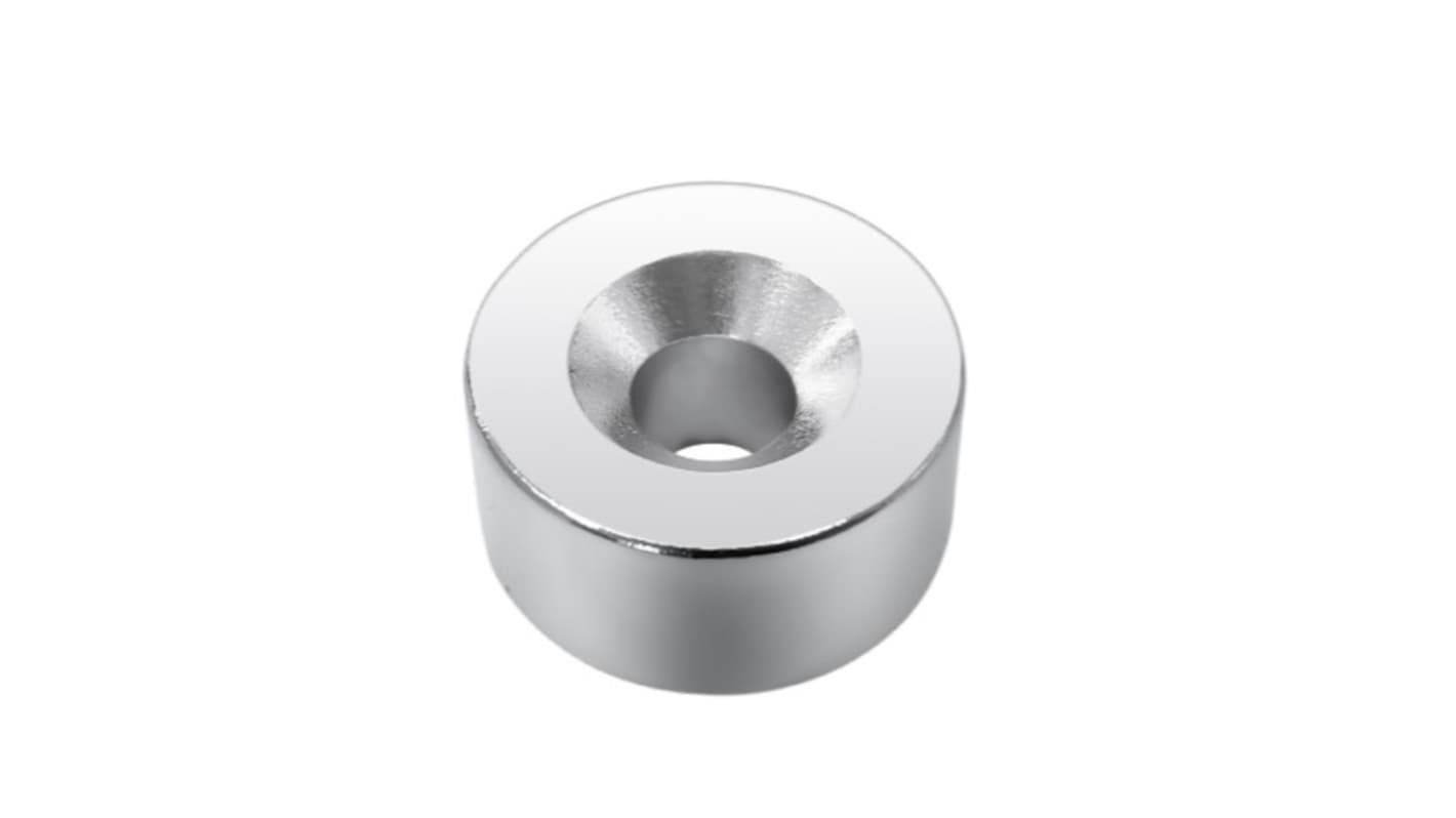 RS PRO Neodymium Magnet, Length 20mm, Width 20mm