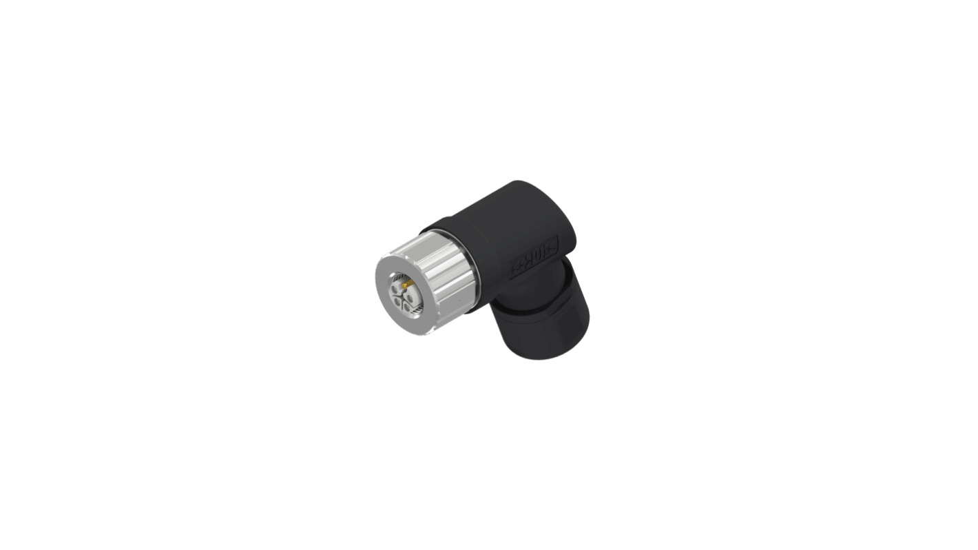 CONEC Circular Connector, 4 Contacts, Panel Mount, M12 Connector, Socket, Female, IP67, 43 Series