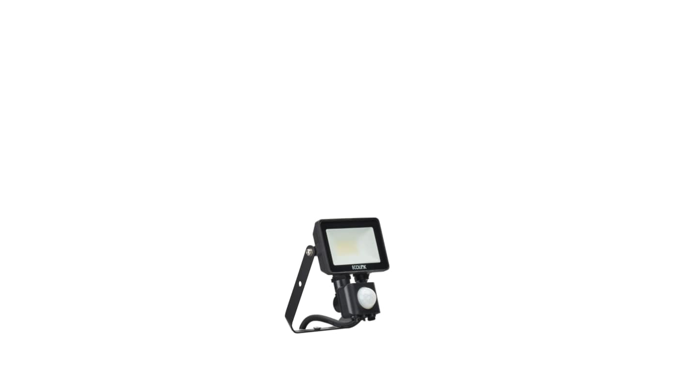 Ecolink BVP009, Security LED Floodlight, 1 LED, 10 W, 850 lm, IP65 PIR
