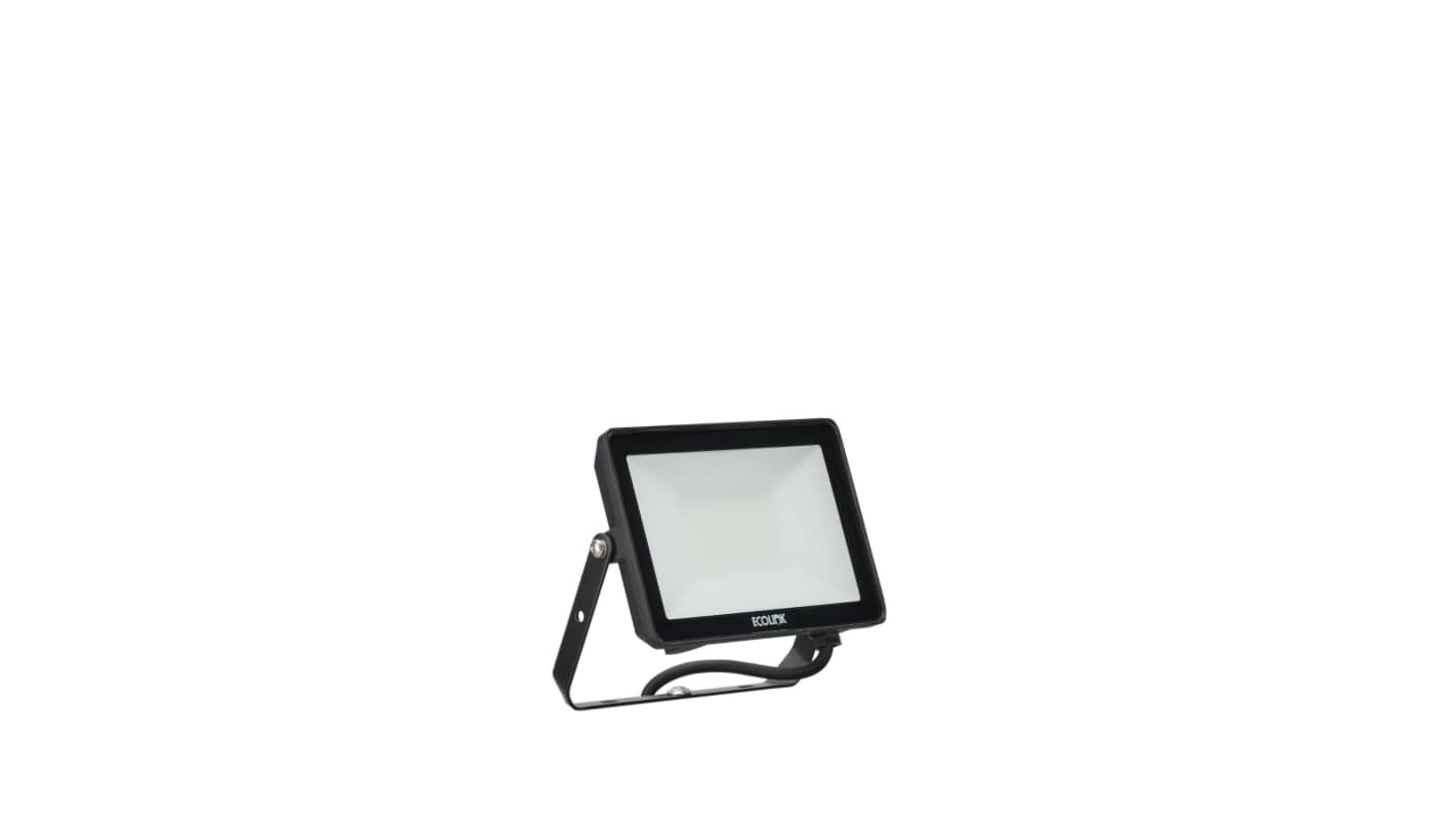 Ecolink BVP009 LED Floodlight, 1 LED, 30 W, 2550 lm, IP65 PIR