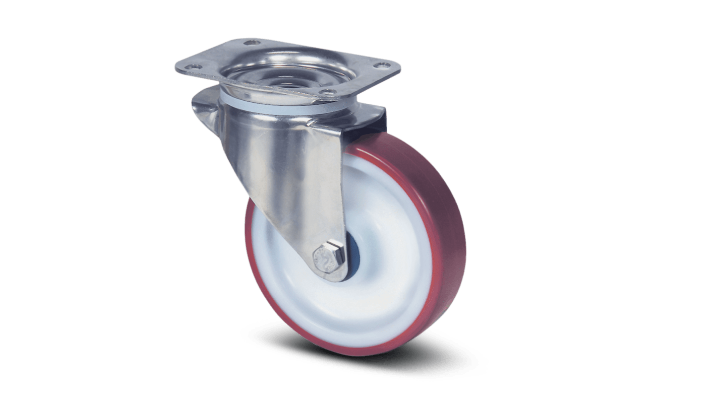 Ruota per carrelli orientabile Tente, Ø 160mm, 350kg