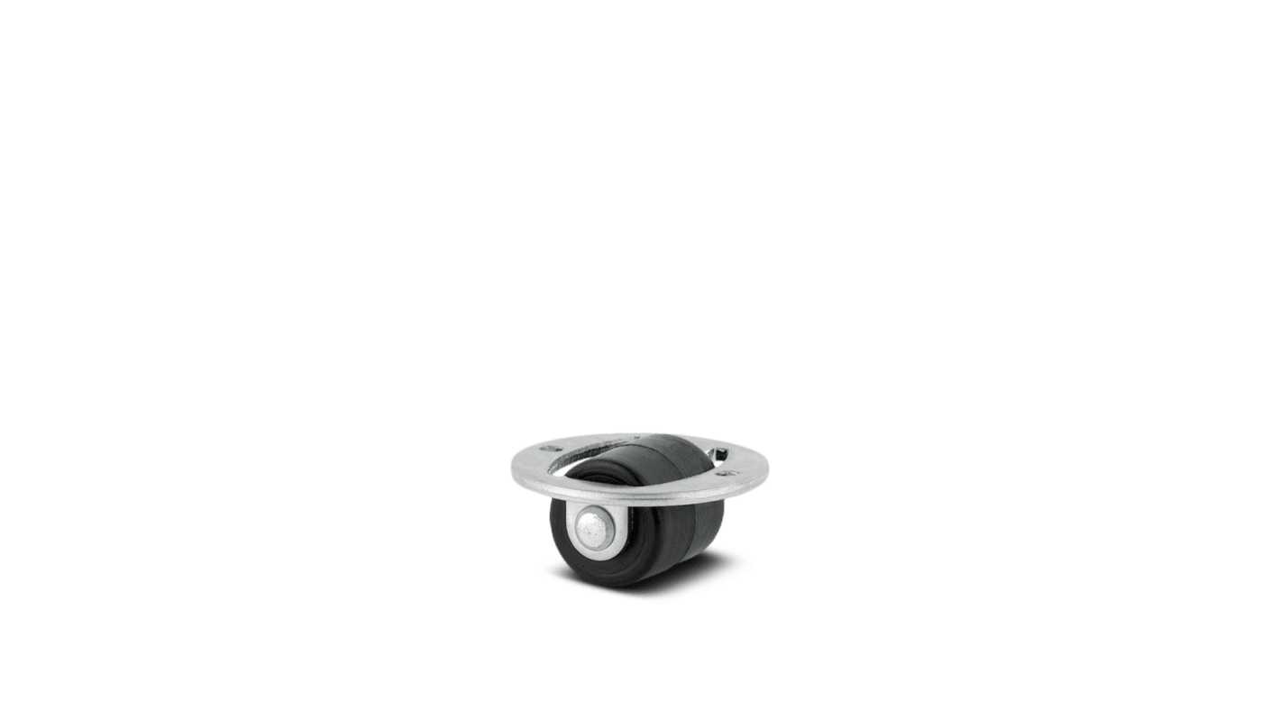 Ruota per carrelli non orientabile Tente, Ø 14mm, 15kg