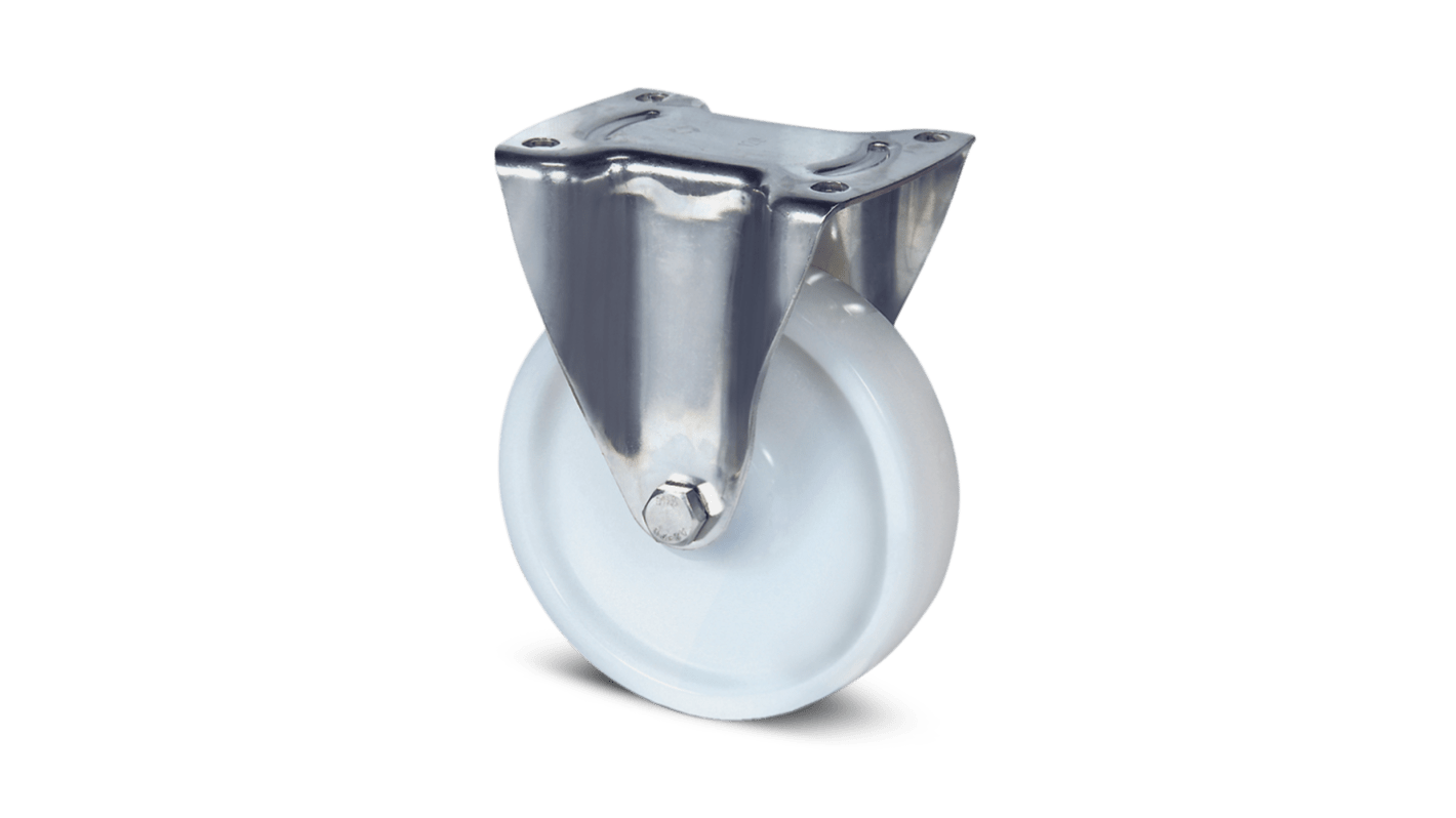 Tente Fixed Castor Wheel, 350kg Capacity, 160mm Wheel