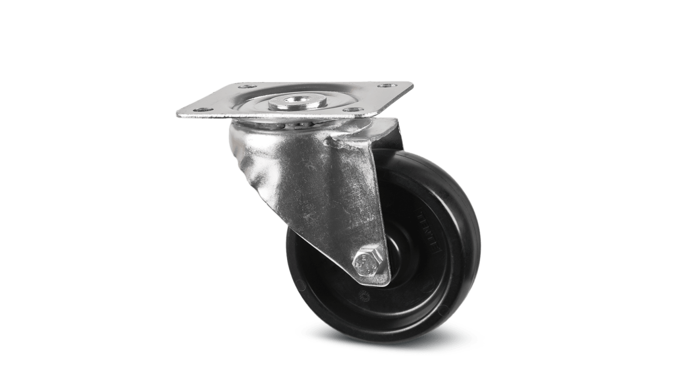 Ruota per carrelli orientabile Tente, Ø 80mm, 100kg