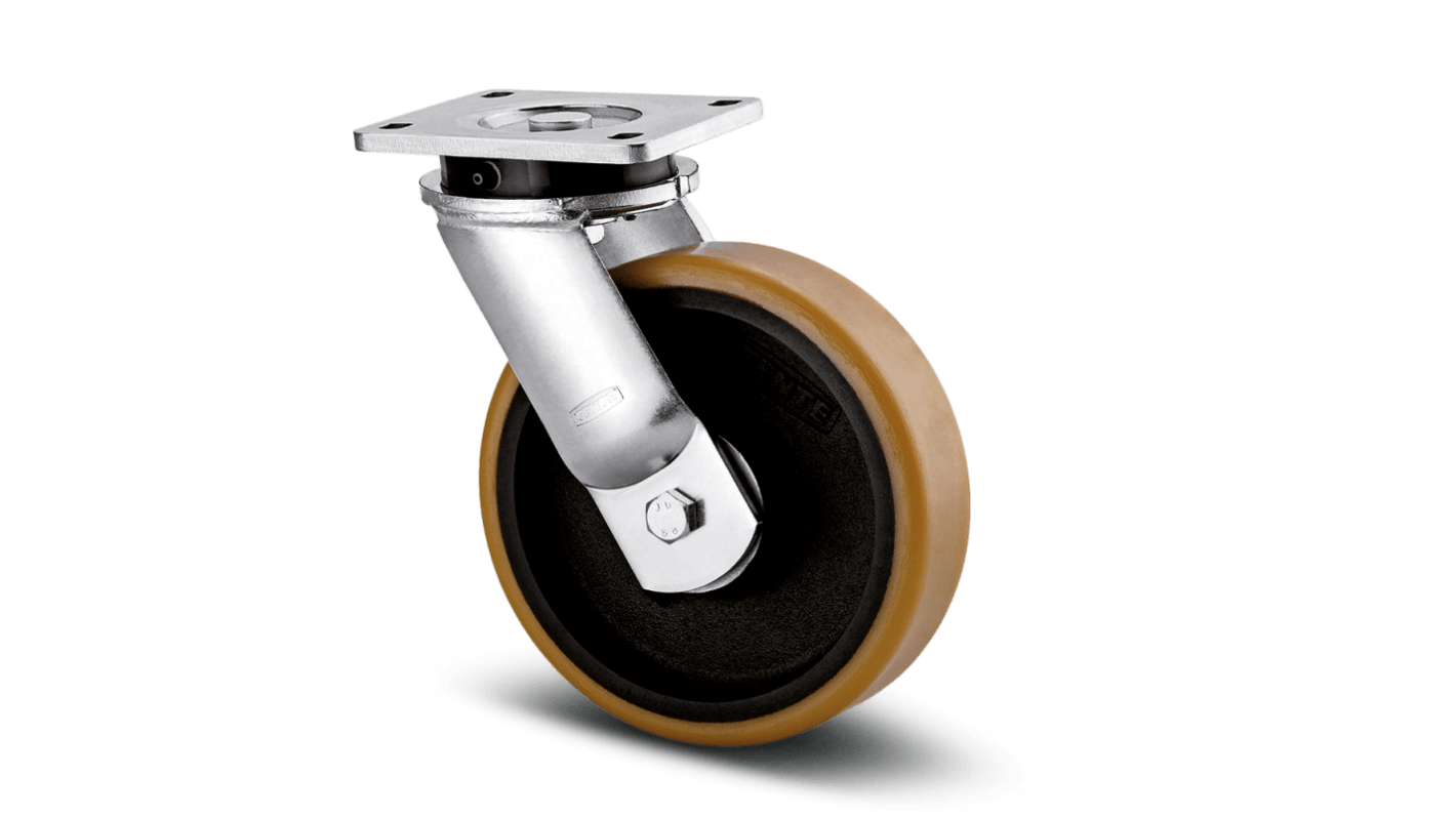 Tente Fixed Castor Wheel, 750kg Capacity, 160mm Wheel