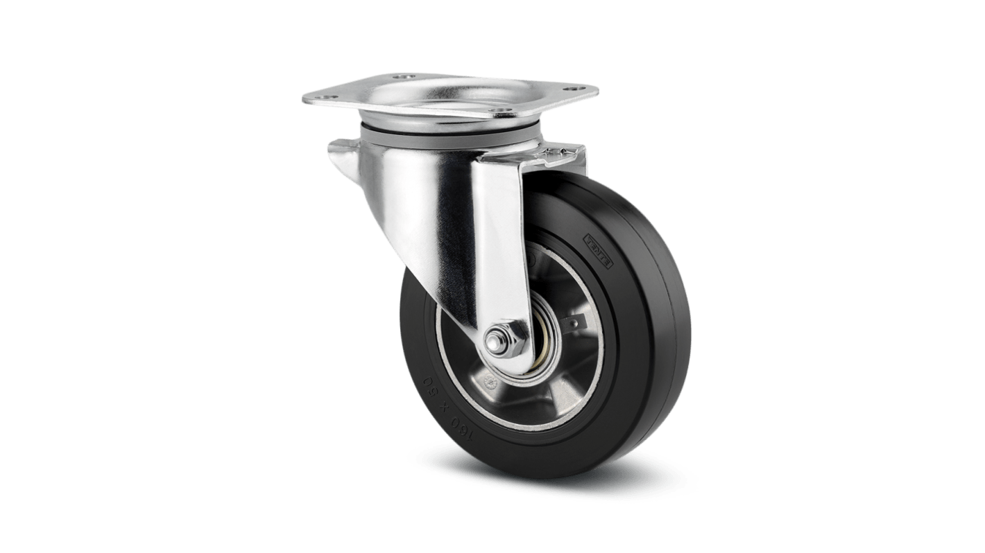 Ruota per carrelli orientabile Tente, Ø 200mm, 400kg