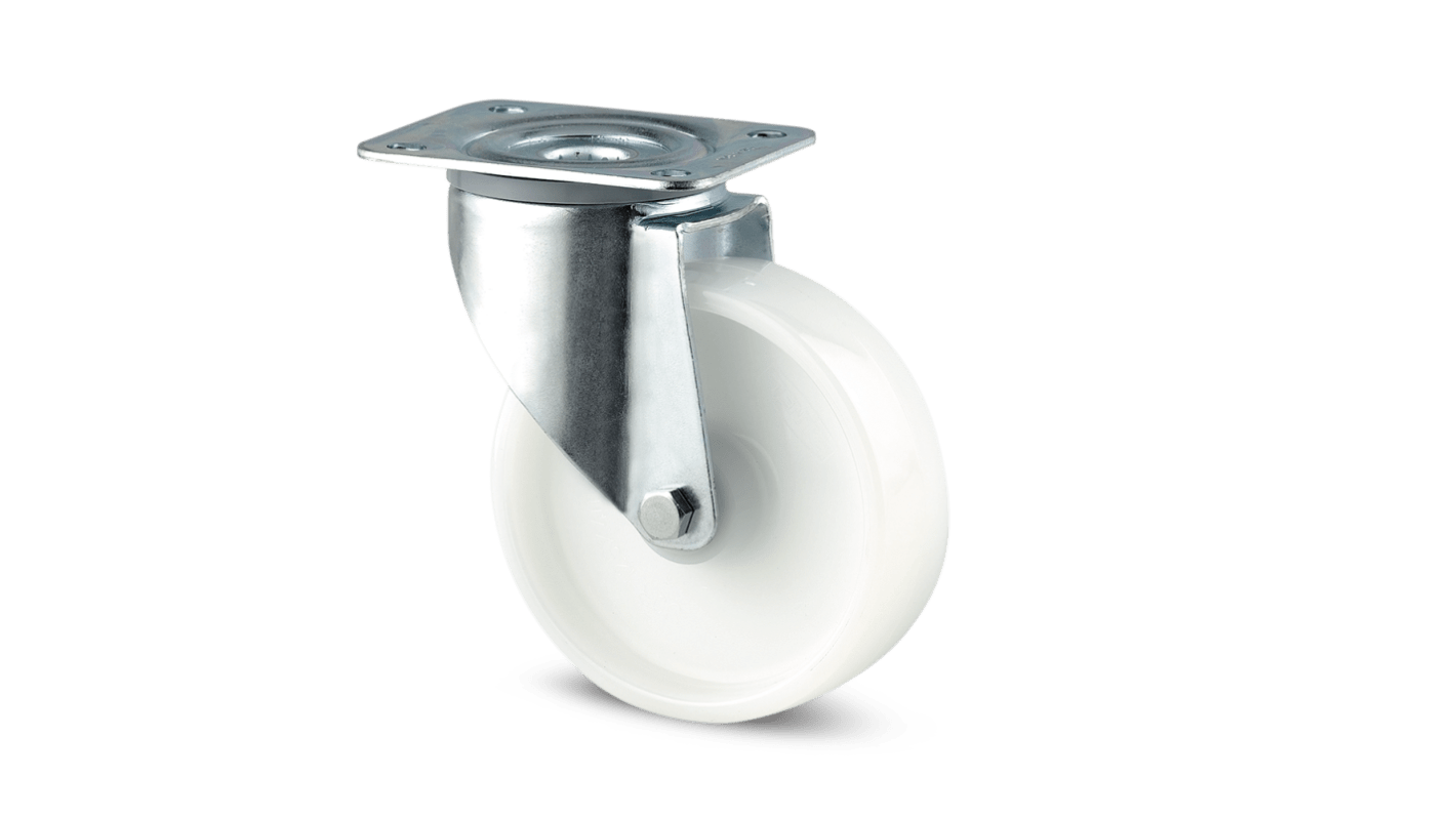 Koło samonastawne średnica kabla 80mm Tente 200kg wysokość całkowita 108mm