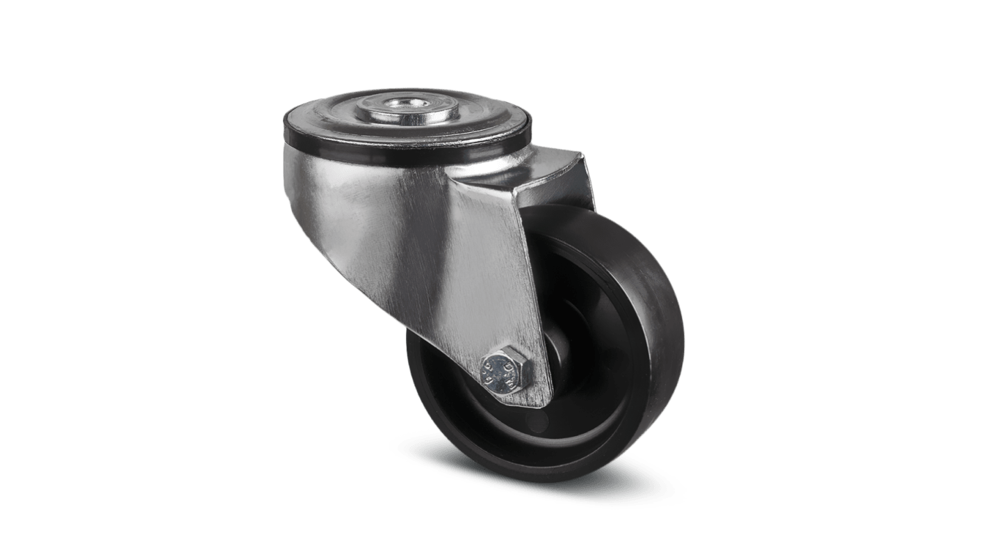 Tente Swivel Castor Wheel, 70kg Capacity, 80mm Wheel