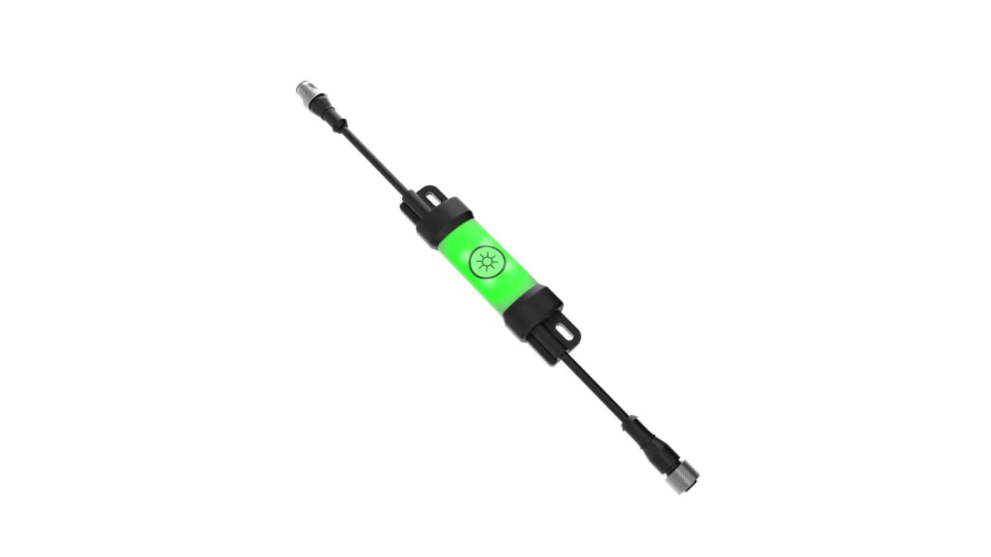 Banner LED多层警示灯, 10 → 30V 直流电源, 绿色/红色透镜, LC15T系列
