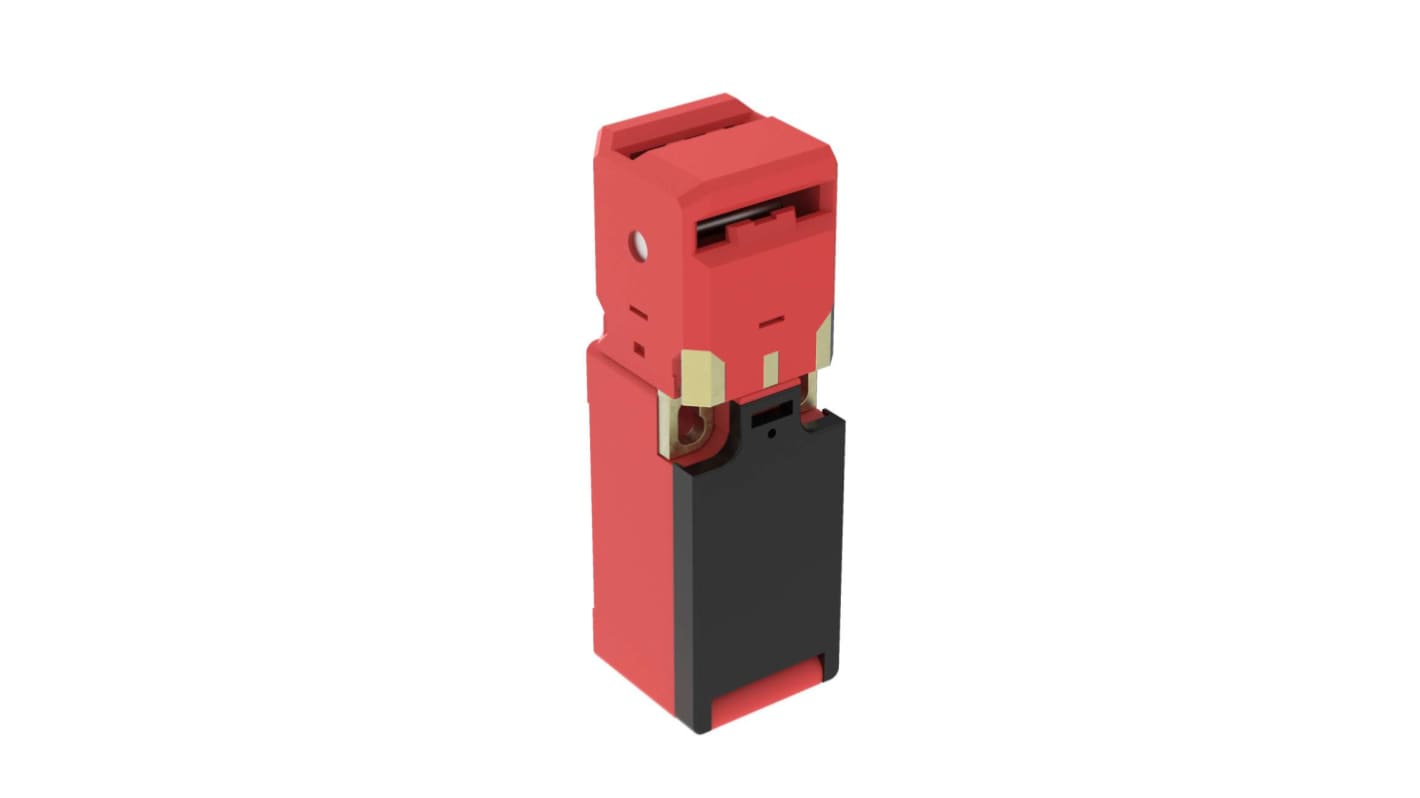 Banner SI-LS100 Safety Interlock Switch, 2NC/1NO, Hinge Actuator Included, Thermoplastic