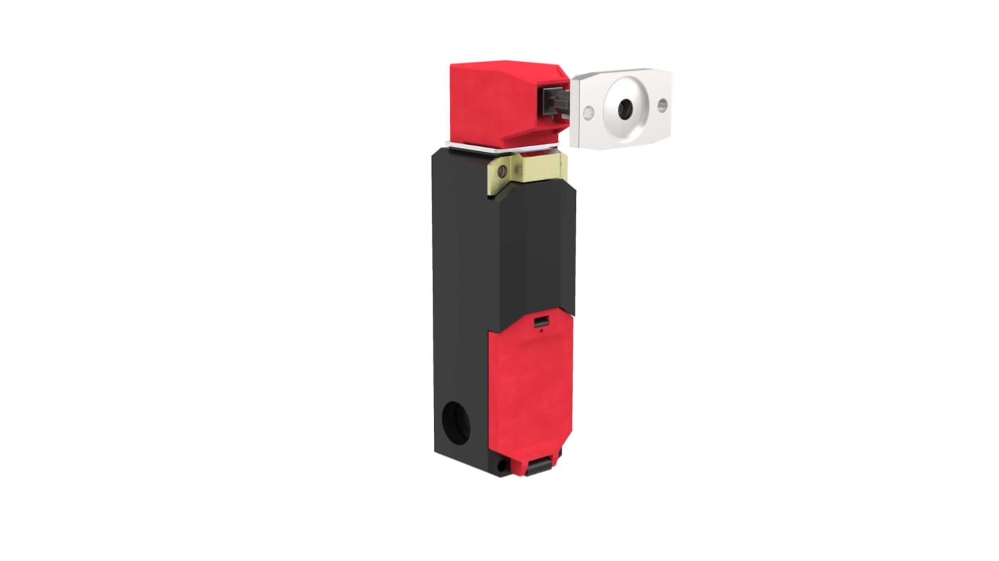 Banner SI-LS42 Series Solenoid Interlock Switch, Power to Unlock, 1NC/1NO, Actuator Included