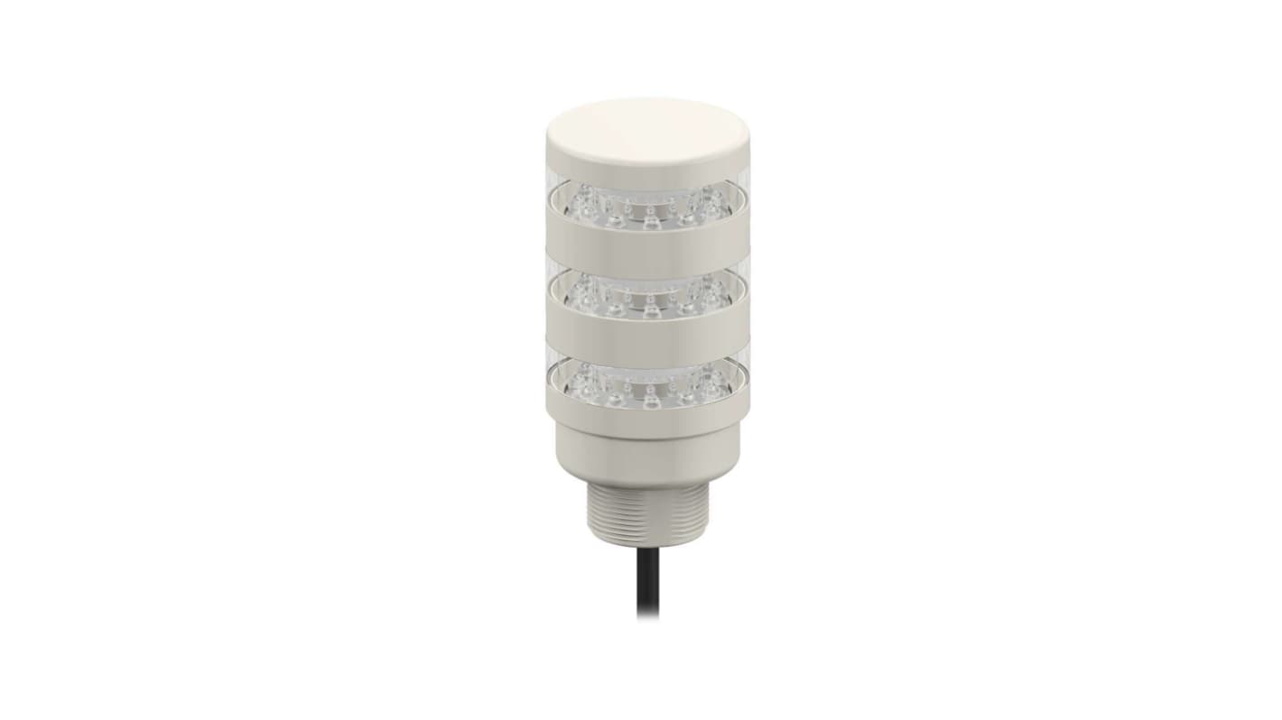 Banner TL50BL Series Green, Red, Yellow Signal Tower, 3 Lights, 12 → 30 V ac/dc, Base Mount