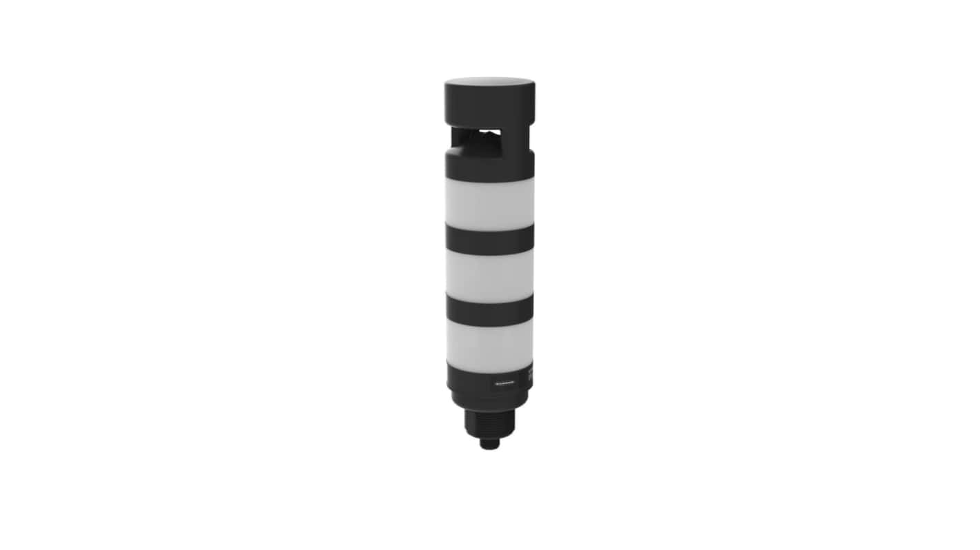 Banner Pro Select Series Green, Red, Yellow Electronic Sounder Signal Tower, 4 Lights, 12 → 30 V dc, Base Mount