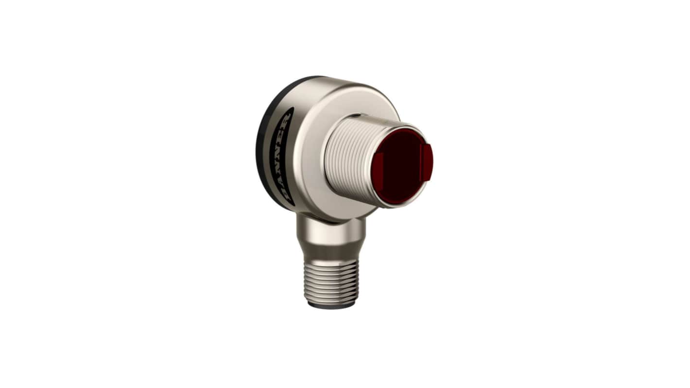 Banner Diffuse Photoelectric Sensor, Barrel Sensor, 25 mm Detection Range