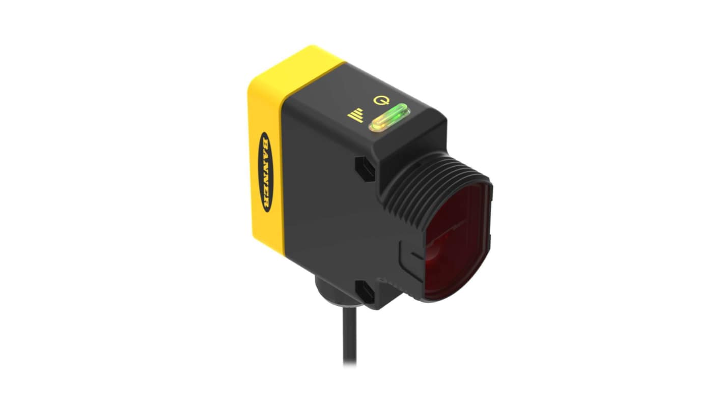 Sensore fotoelettrico Rettangolare Banner, Prossimità, rilevamento 600 mm, uscita Bipolare