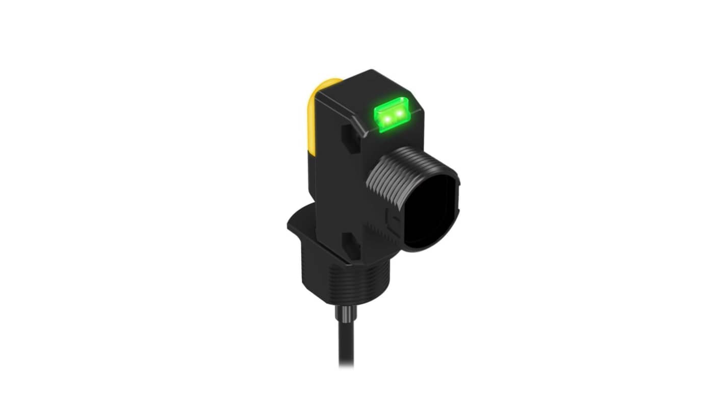 Sensore fotoelettrico Cilindrico Banner, rilevamento 20 m, uscita Bipolare NPN/PNP