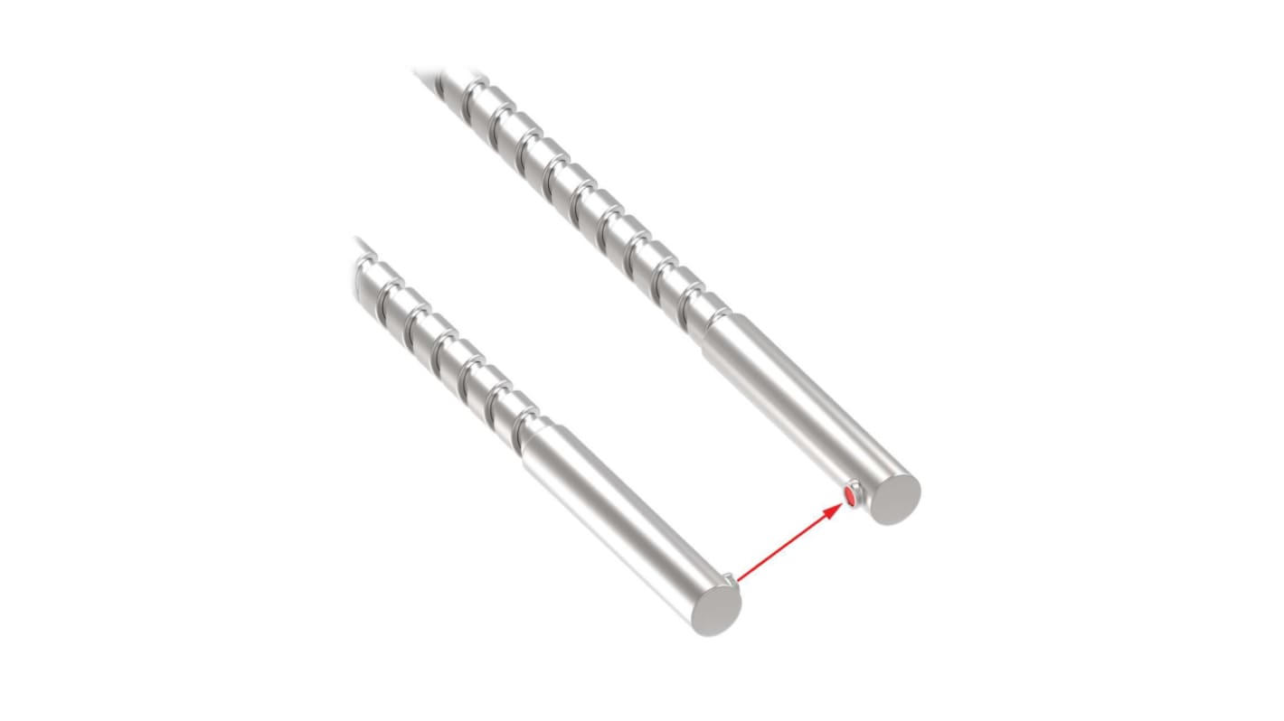 Banner Glass Fibre Optic Sensor, Bipolar NPN/PNP Output, IP67, 10 → 30 V dc