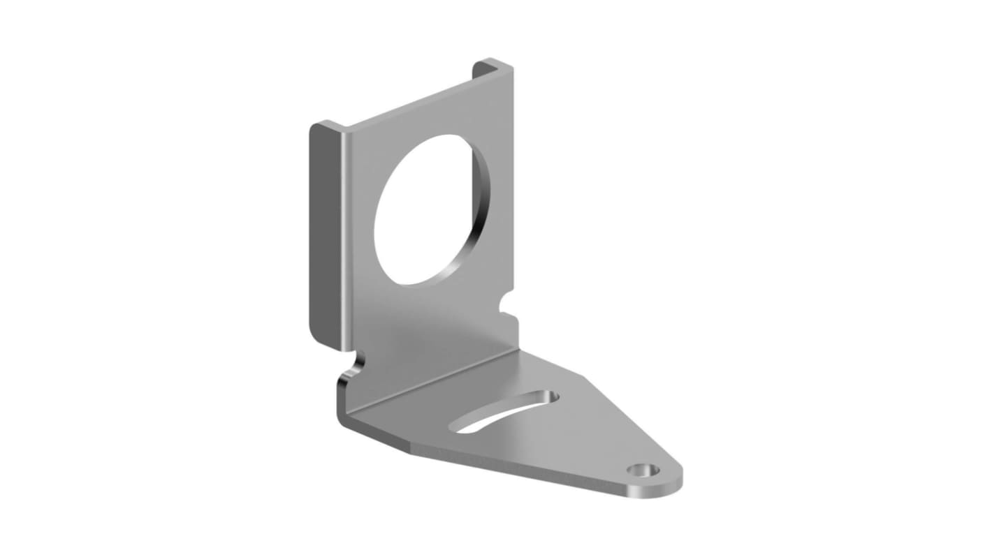 Banner, SMBF Series Standard Right Angle Bracket for Use with Coaxial Cable, RoHS Standard