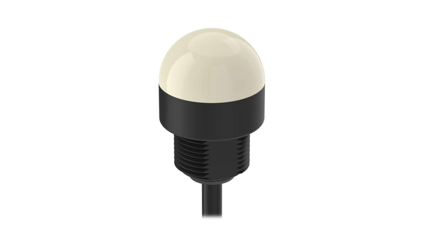 Banner K30L Series Blue, Green, Red Indicator, 10 → 30V dc, M22 x 1.5mm Mounting Hole Size, 4-Pin M12