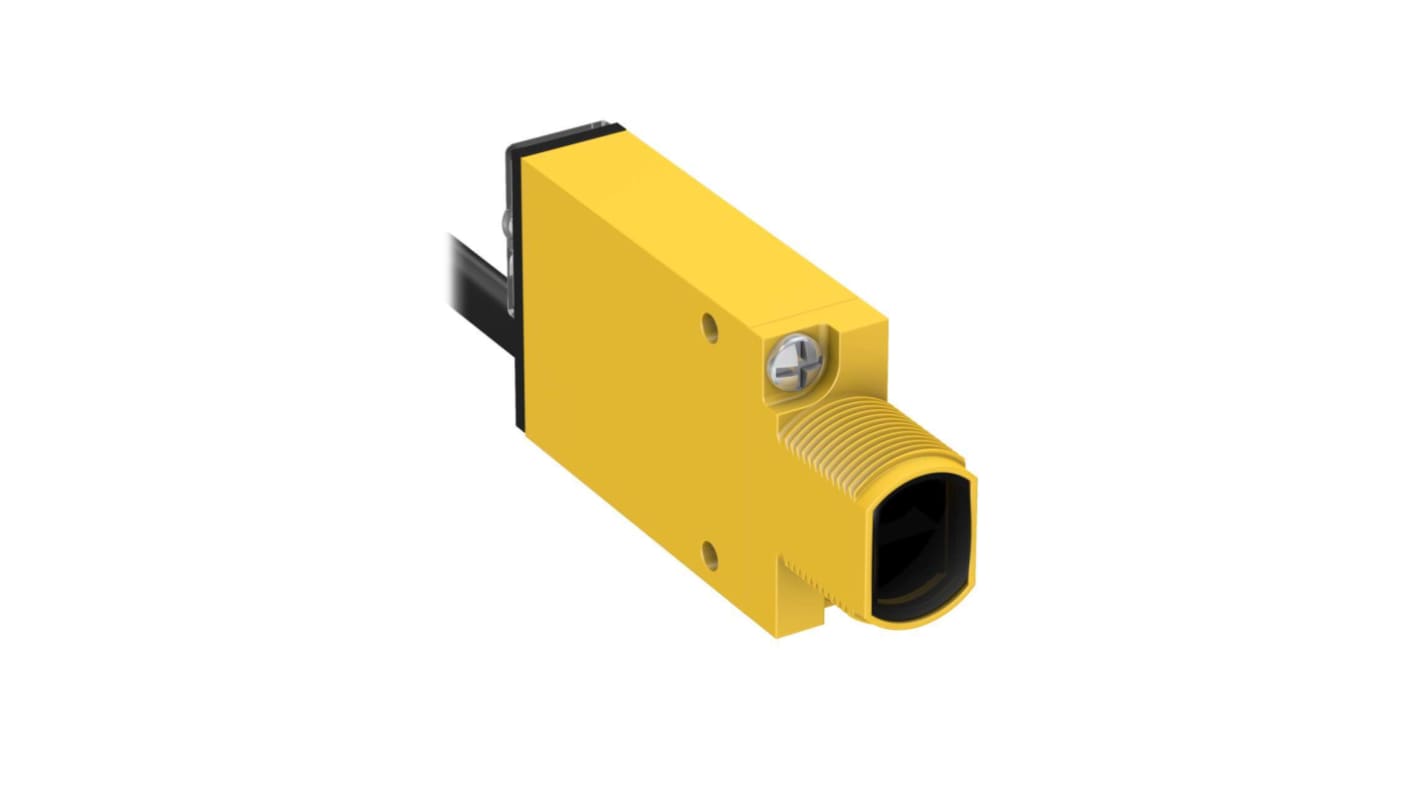 Banner Divergent Photoelectric Sensor, Rectangular Sensor, 130m mm Detection Range