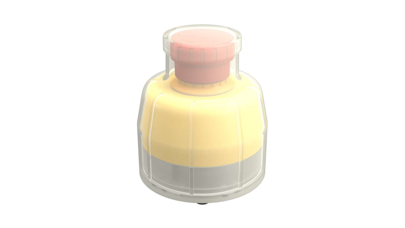 Banner SSA-EB Series Pull/Twist to Release, Push to Shut Off Illuminated Emergency Stop Push Button, Threaded, 30mm
