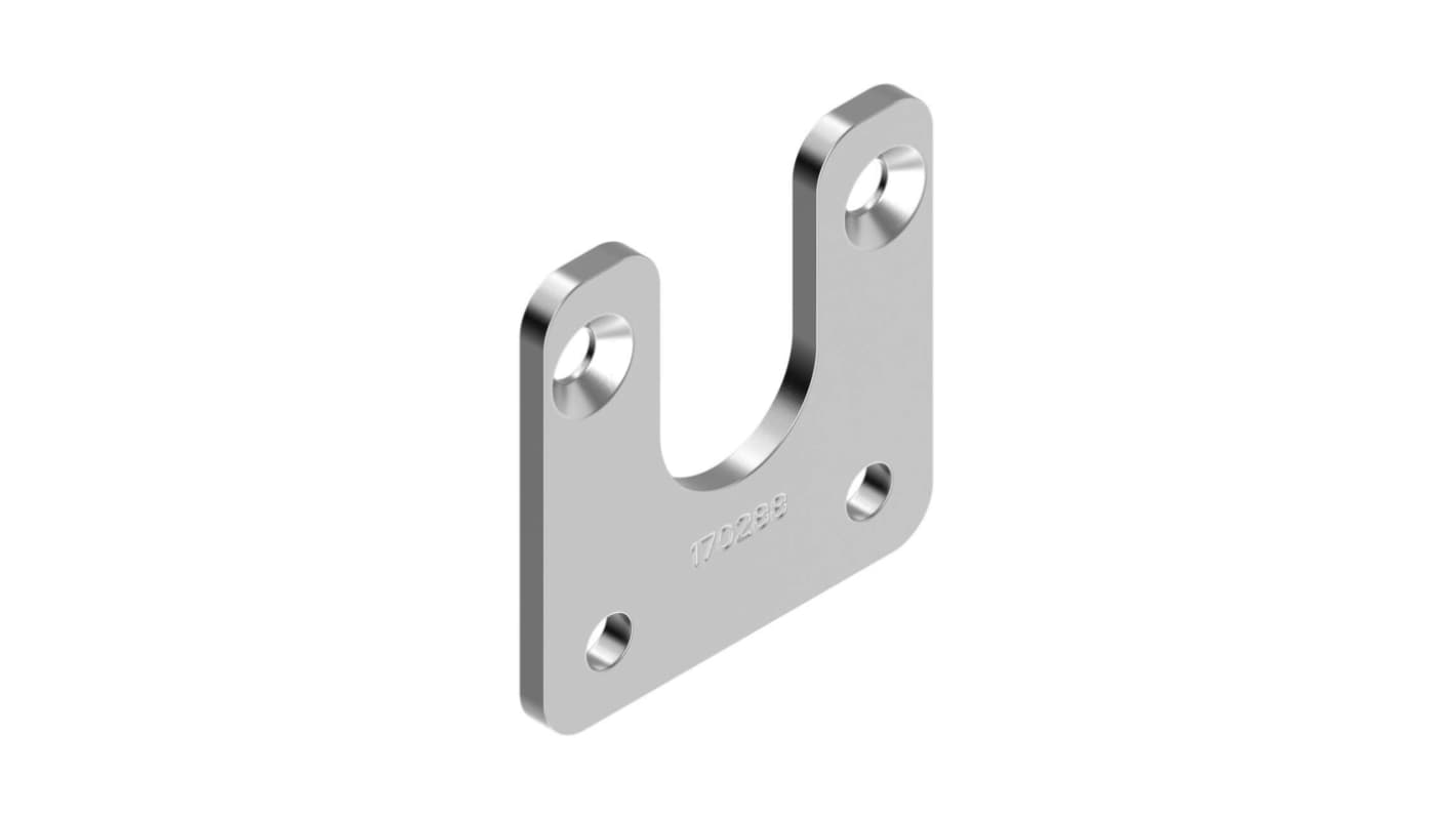 Banner Flush Mount Type Lighting Mounting Bracket, 7mm Fixing Hole Diameter