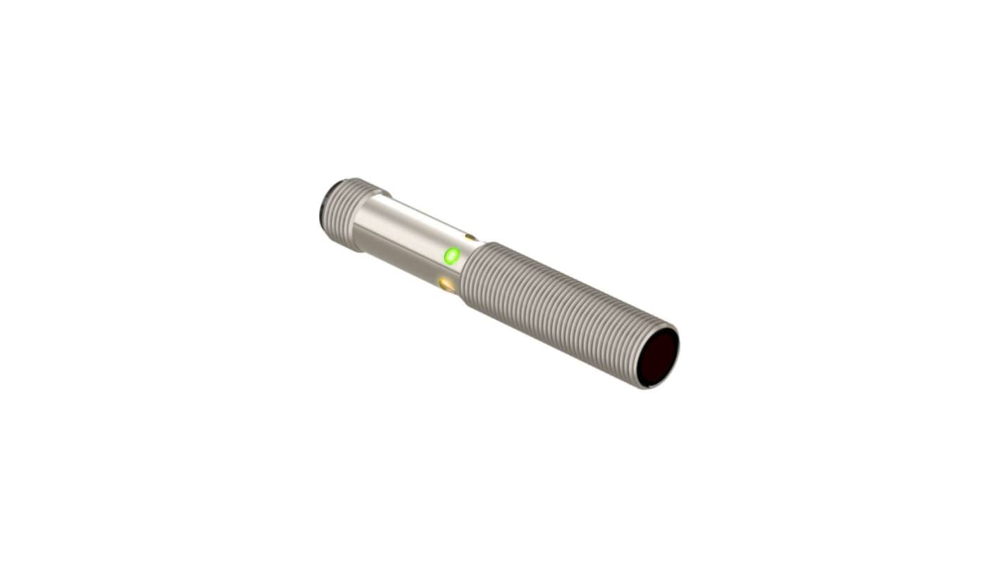 Banner Background Suppression Photoelectric Sensor, Barrel Sensor, 50 mm Detection Range