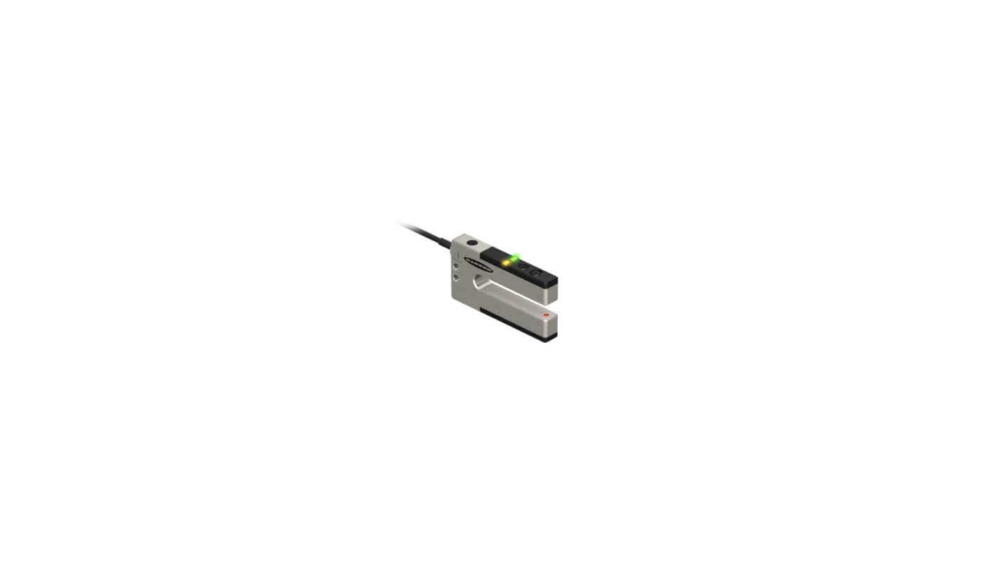 Banner Opposed Photoelectric Sensor, Slot Sensor, 10 mm Detection Range