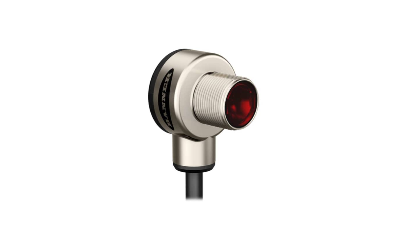 Banner Emitter Photoelectric Sensor, Barrel Sensor, 20000 mm Detection Range