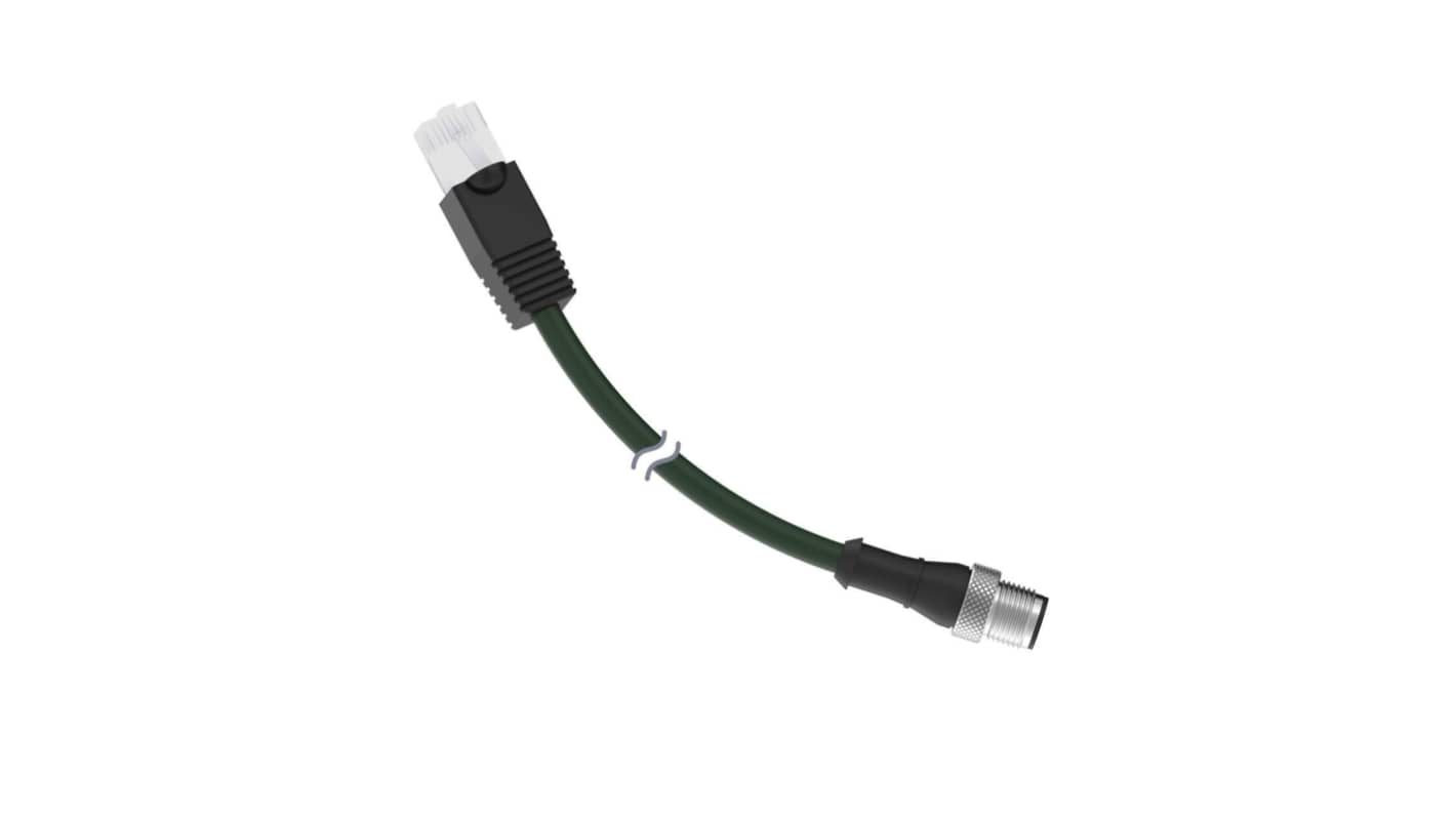 Kabel Ethernet długość 2m Z zakończeniem Banner PVC