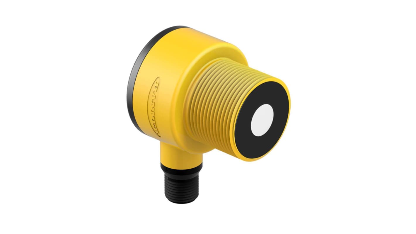 Banner Ultrasonic Barrel Proximity Sensor, M30, 2000 mm Detection, NPN 0-10 V, 15 → 24 V dc
