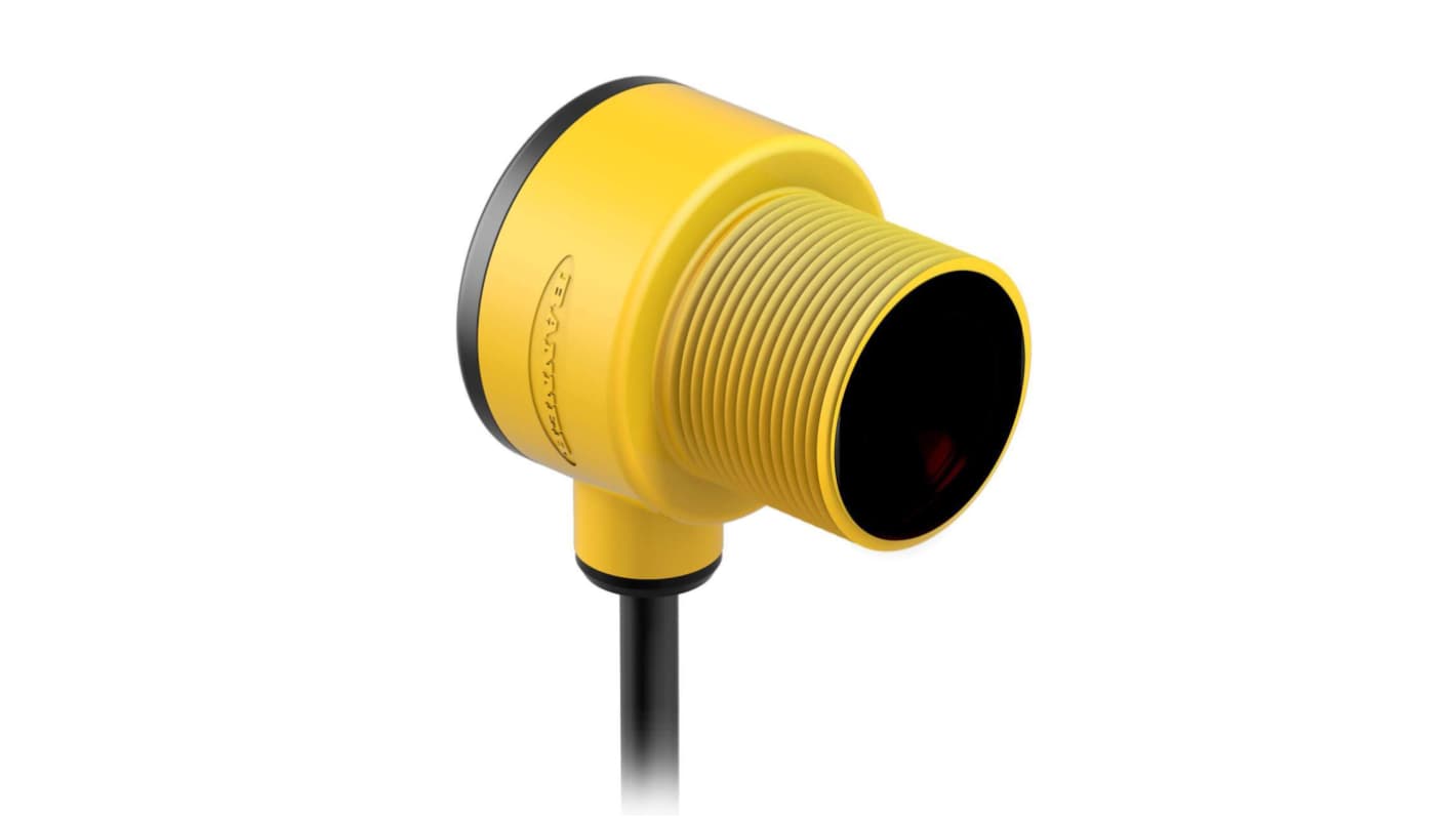 Banner Infrared LED Photoelectric Sensor, Barrel Sensor, 60 m Detection Range