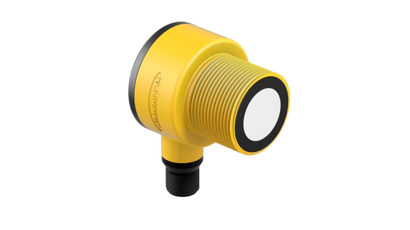 Banner Ultrasonic Barrel Ultrasonic Sensor, M30, 300 → 2000 mm Detection, NPN 0-10 V, 15 → 24 V