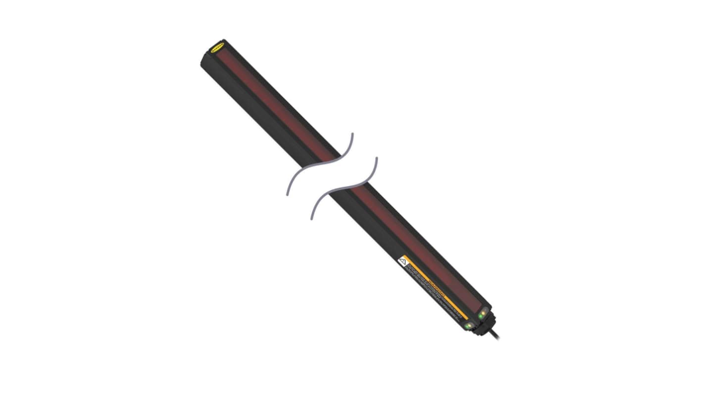 Banner MAHE Series Light Curtain Light Curtain, 64 Beam(s), 2.5mm Resolution