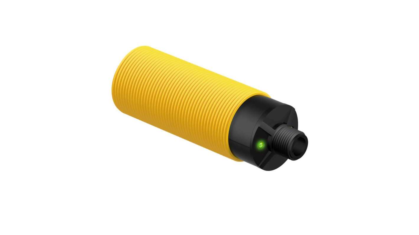 Banner Infrared LED Photoelectric Sensor, Barrel Sensor, 200 mm Detection Range