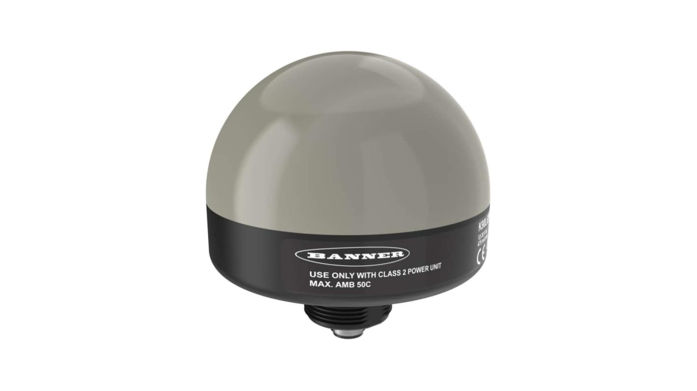 Banner K90 Series EZ-LIGHT Series Red Indicator, 12 → 30V, 30mm Mounting Hole Size, Screw Terminal Termination,
