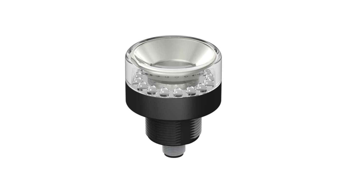 Banner K50 Beacon LED Dauer LED-Signalleuchte Rot, 100 → 250 V AC