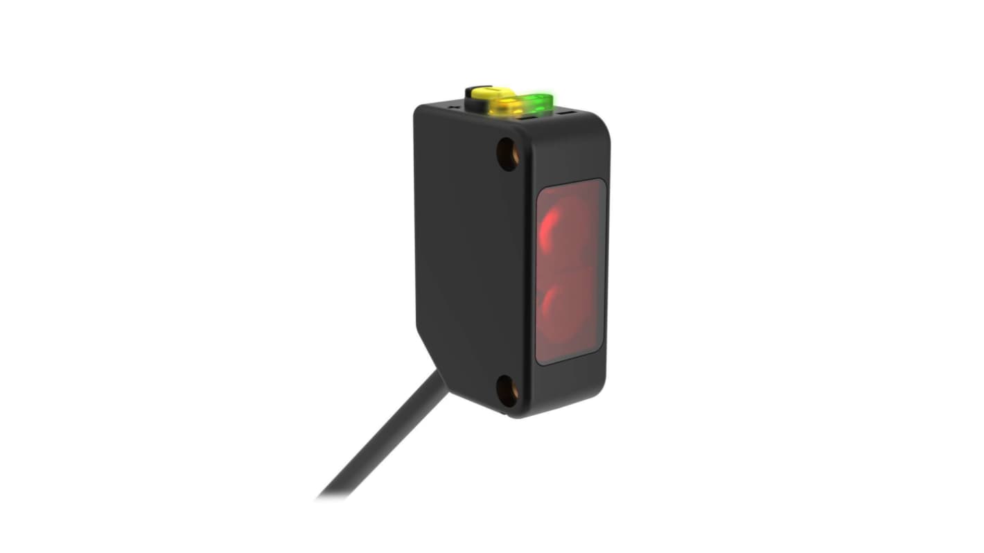 Banner Retroreflective Photoelectric Sensor, Rectangular Sensor, 2000 mm Detection Range