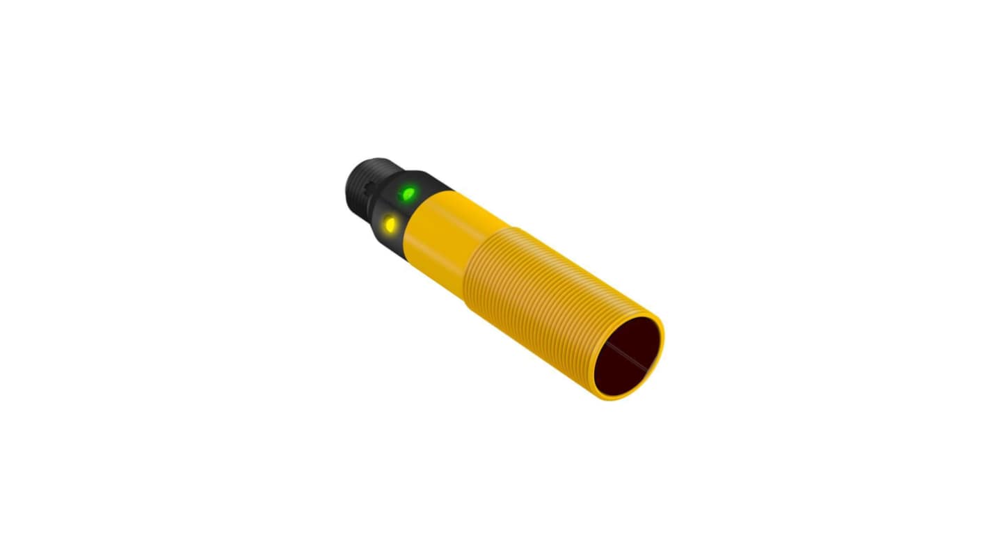 Banner Receiver Photoelectric Sensor, Barrel Sensor, 2 m Detection Range