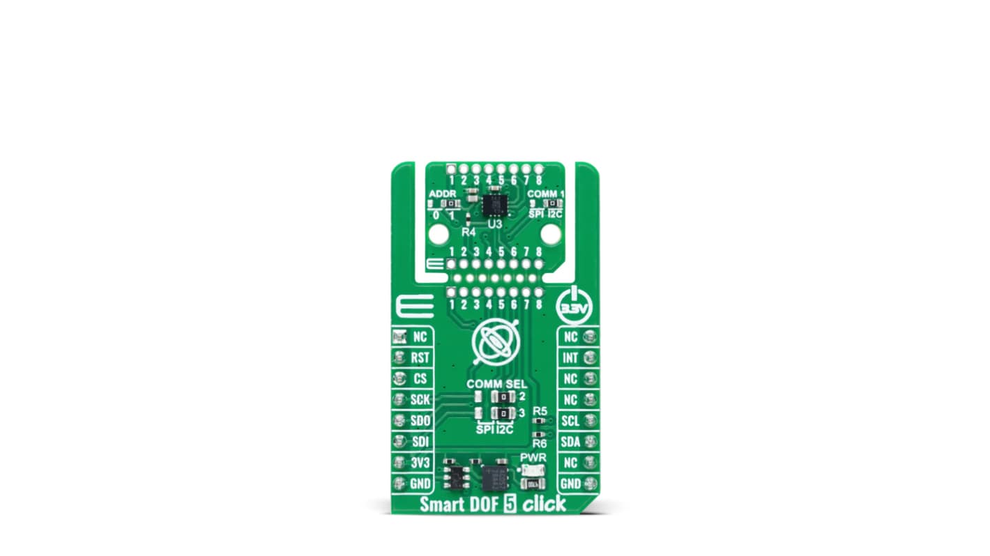 MikroElektronika High Accuracy 6 Axis Automotive Inertial Measurement Unit With Embedded Machine Learning Core And Dual