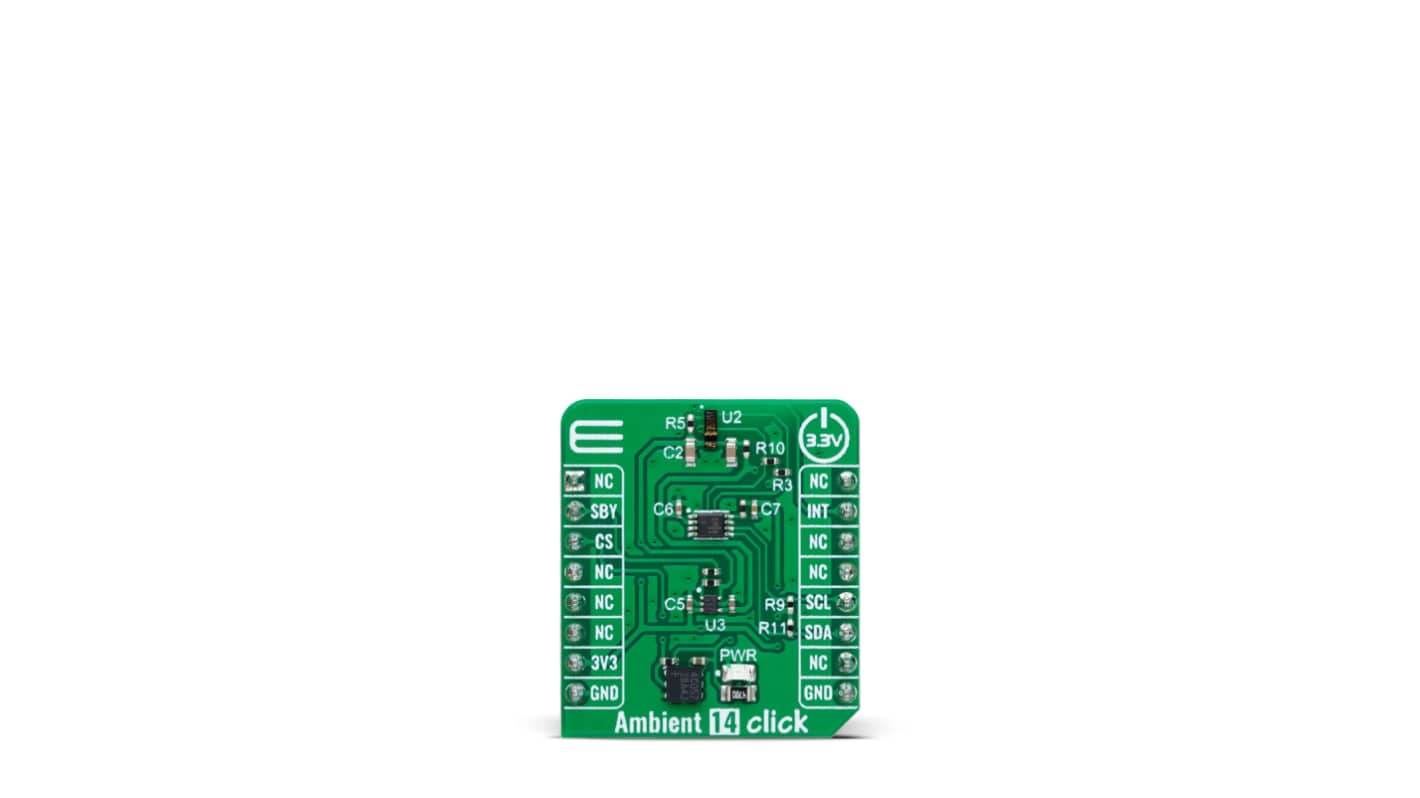 MikroElektronika TMD2755 ALS and Proximity Sensor Module Proximity Sensor Development Module for TMD2755 And Other