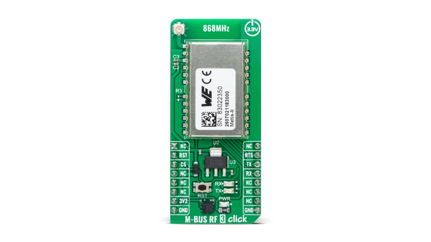 MikroElektronika Radio Module 2607021183000 Radio Communication Board for And Industrial Control, Home Automation,