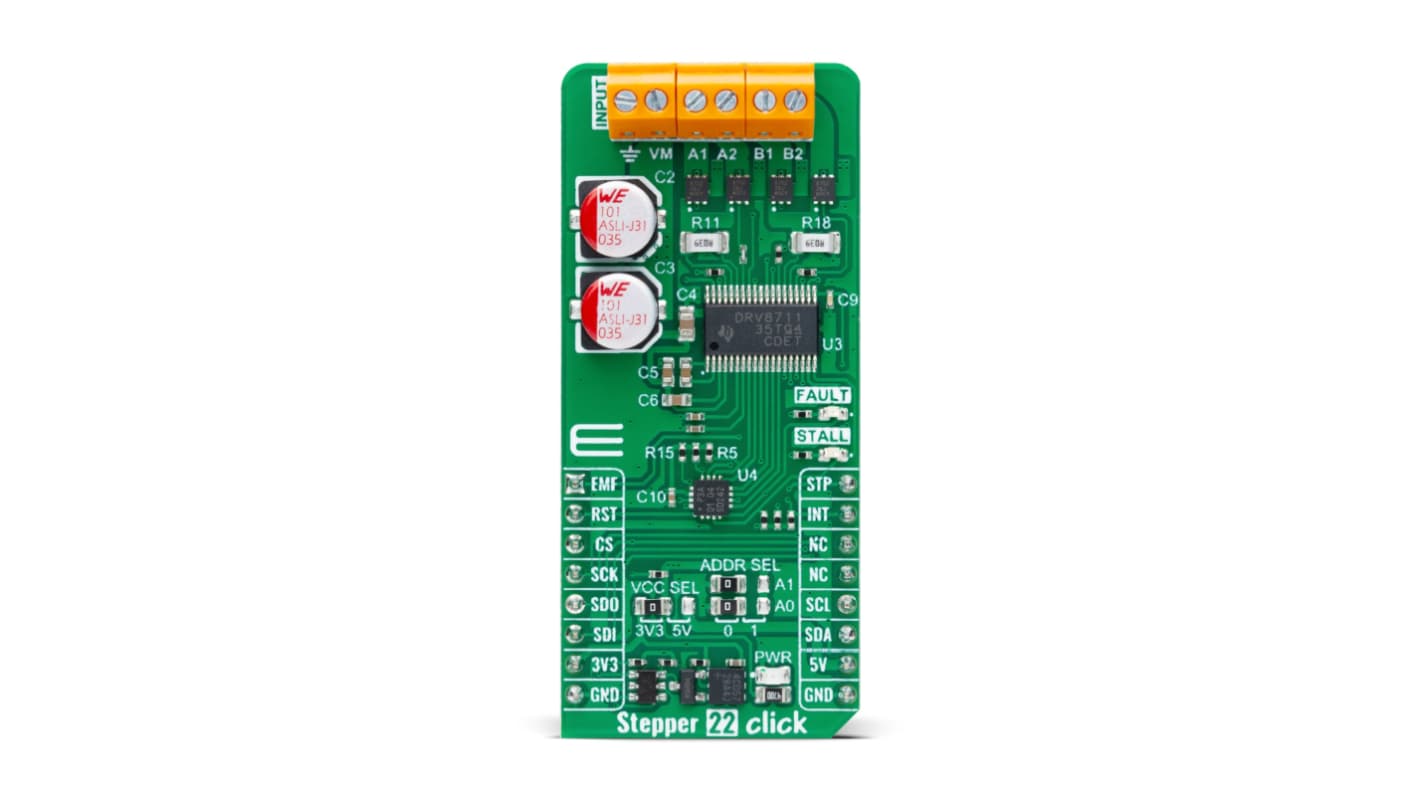 MikroElektronika Bipolar Stepper Motor Gate Driver From Texas Instruments Motor Controller for DRV8711 for And More,