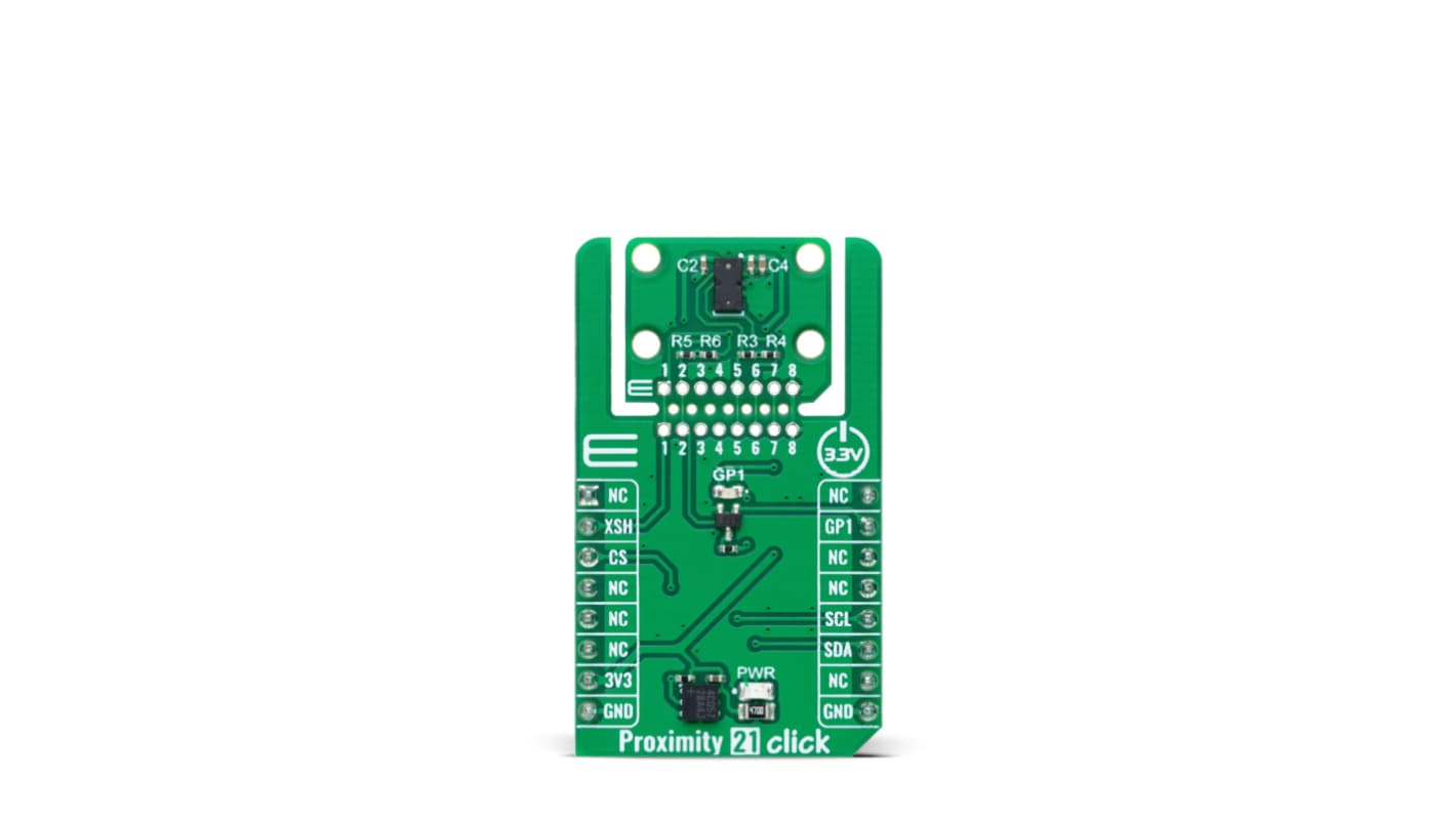 MikroElektronika Time Of Flight High Accuracy Proximity Sensor With Extended Temperature Capability Proximity Sensor
